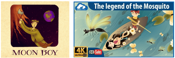 Vietnamese tales: Moon Boy; The Legend of the Mosquito