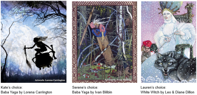 Baba Yaga illustrations
