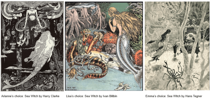 Sea Witch illustrations